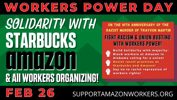Workers Power Day Feb. 26, 2022